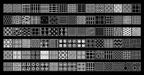 Collections AutoCAD hatch patterns free download - CADBlocksDWG